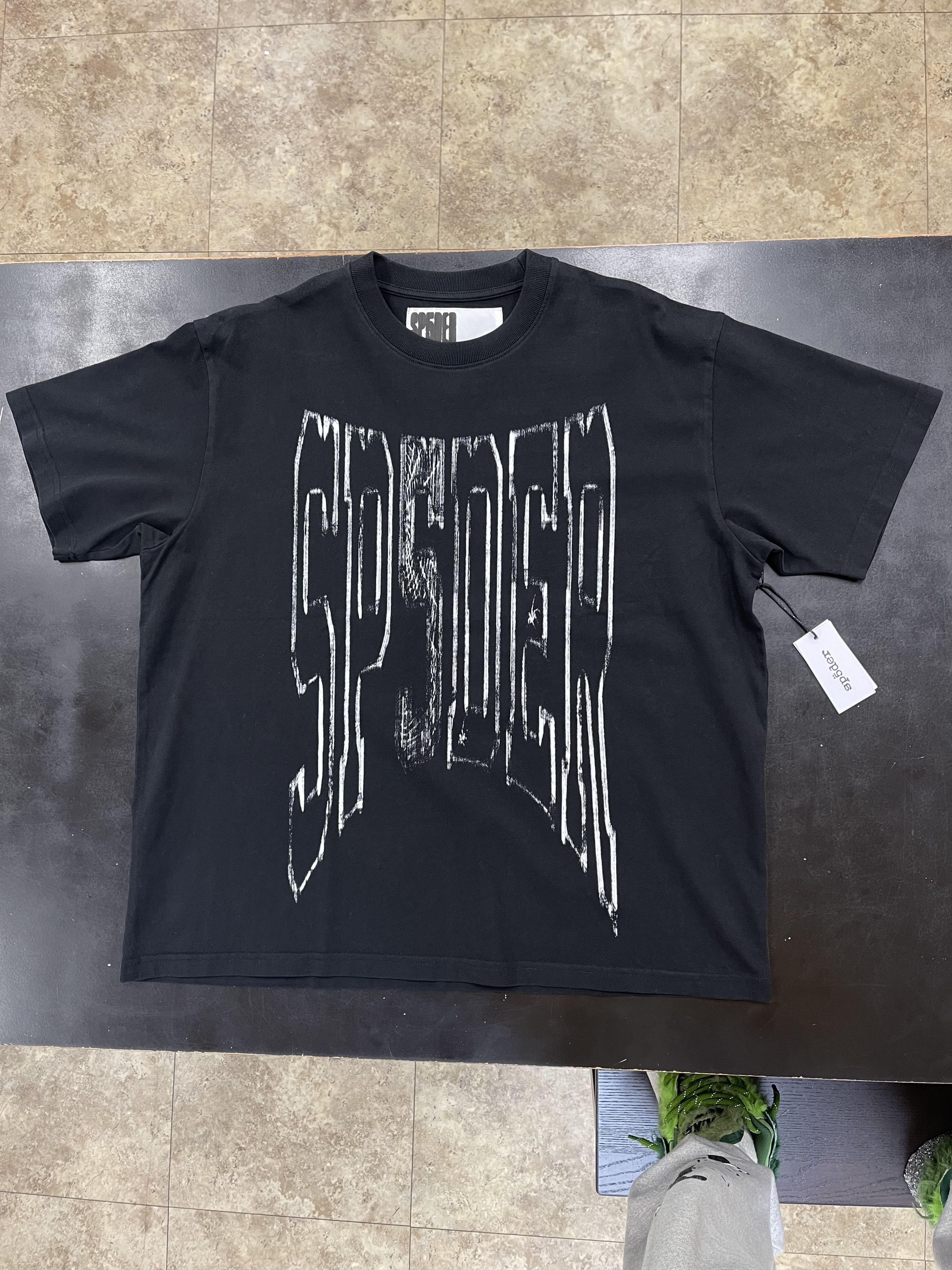 Sp5der Sp5der Diffused Collegiate Tee Black Size US M / EU 48-50 / 2 - 1 Thumbnail