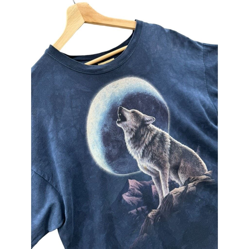 The Mountain × Vintage Vintage The Mountain Night Wolf Moon Animal Graphic Tee Size US XXL / EU 58 / 5 - 5 Thumbnail