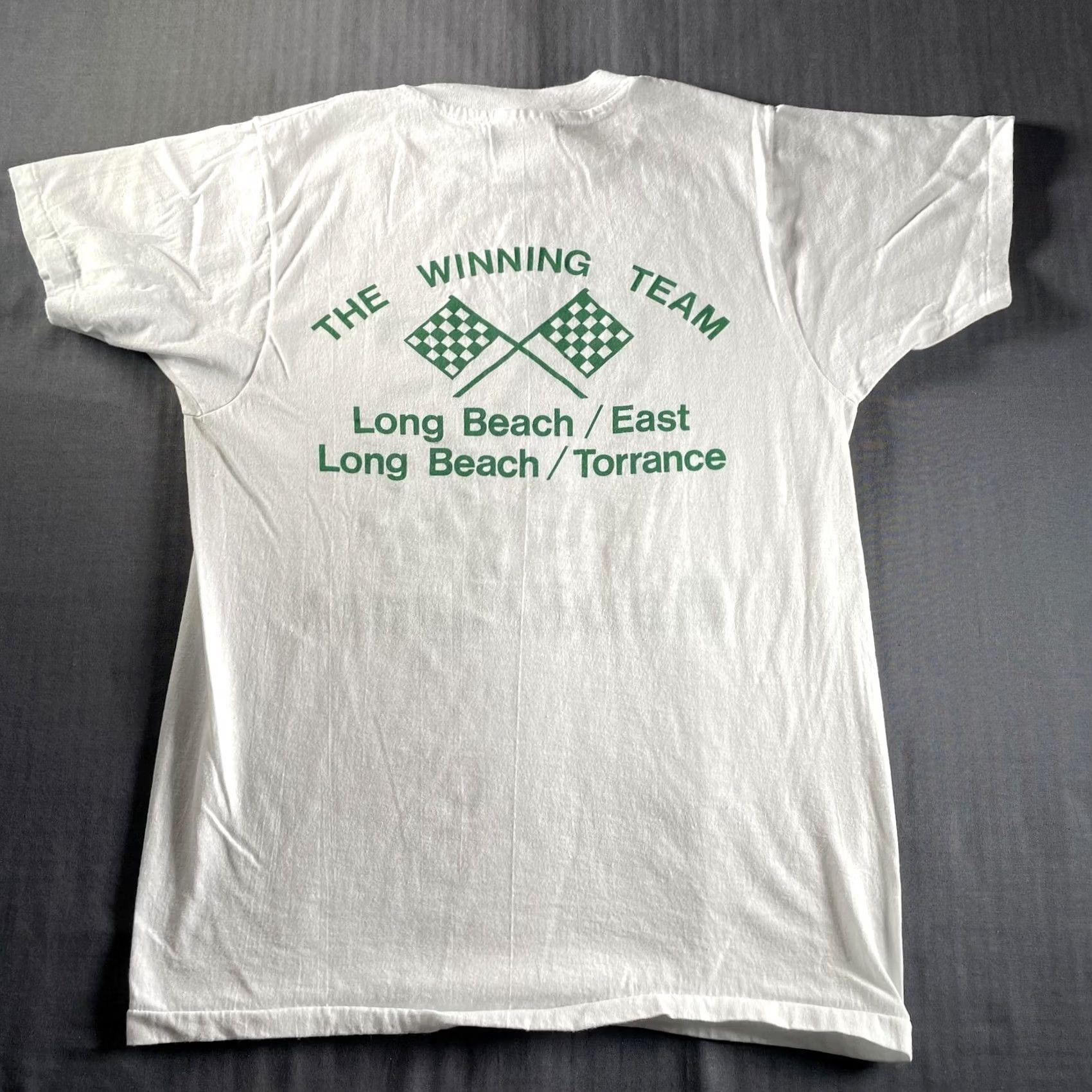 Hanes VINTAGE Merrill Lynch Shirt Mens M White Hanes Fifty-Fifty Made USA Tee Size US M / EU 48-50 / 2 - 6 Thumbnail