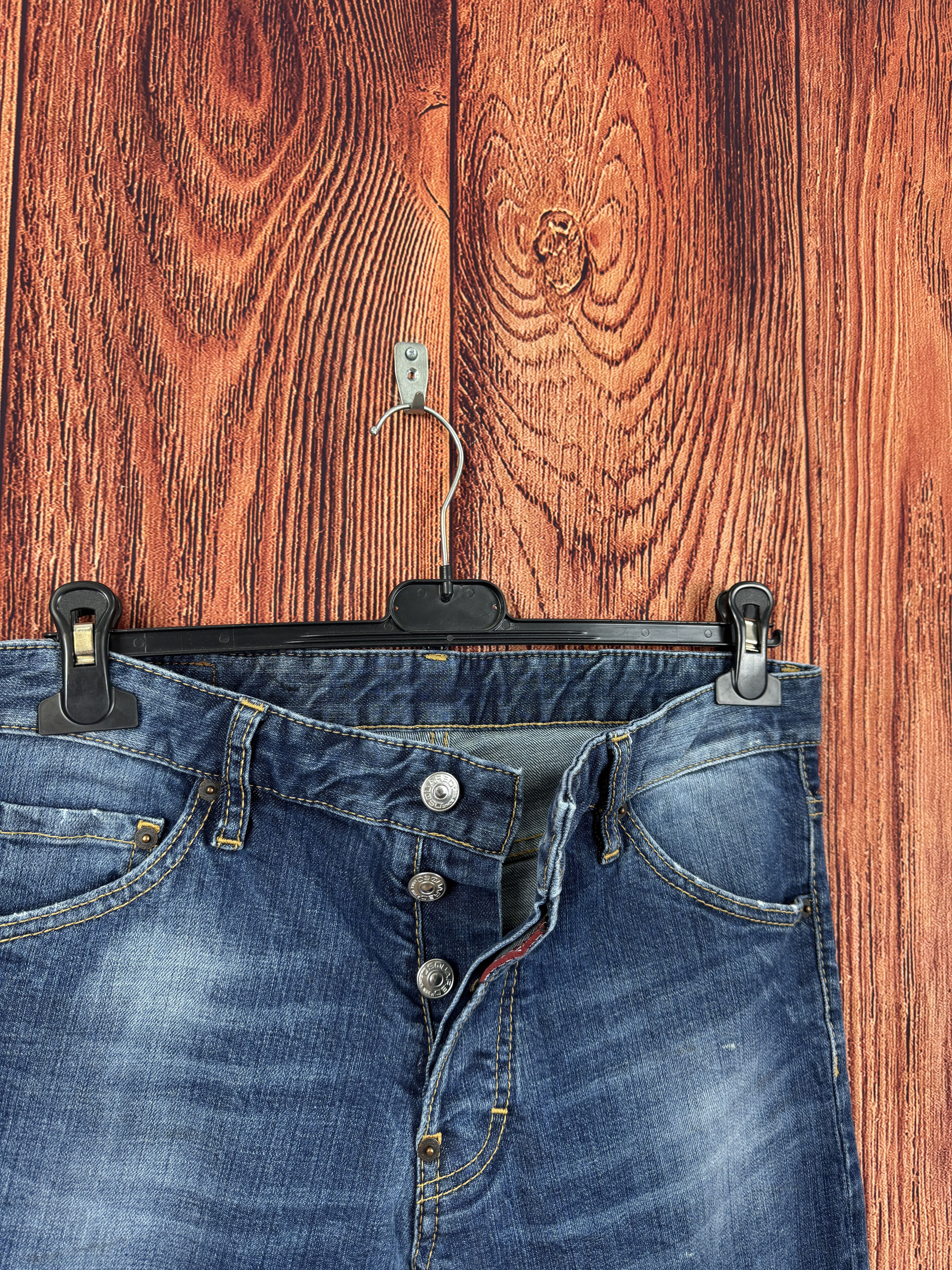 Dsquared2 Dsquared2 Vintage Denim Jeans Made in Italy Size 50 Size US 34 / EU 50 - 8 Thumbnail
