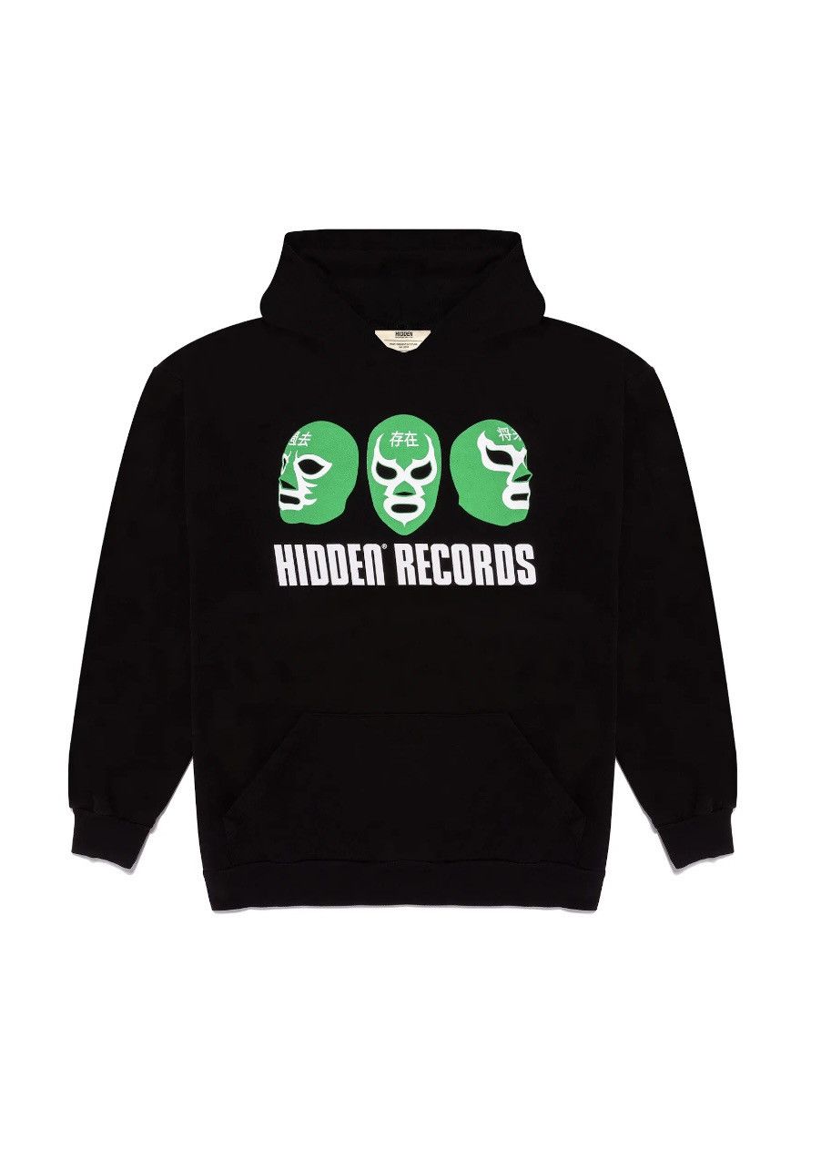 HIDDEN Hidden NY Records Hoodie Black Size US L / EU 52-54 / 3 - 1 Thumbnail