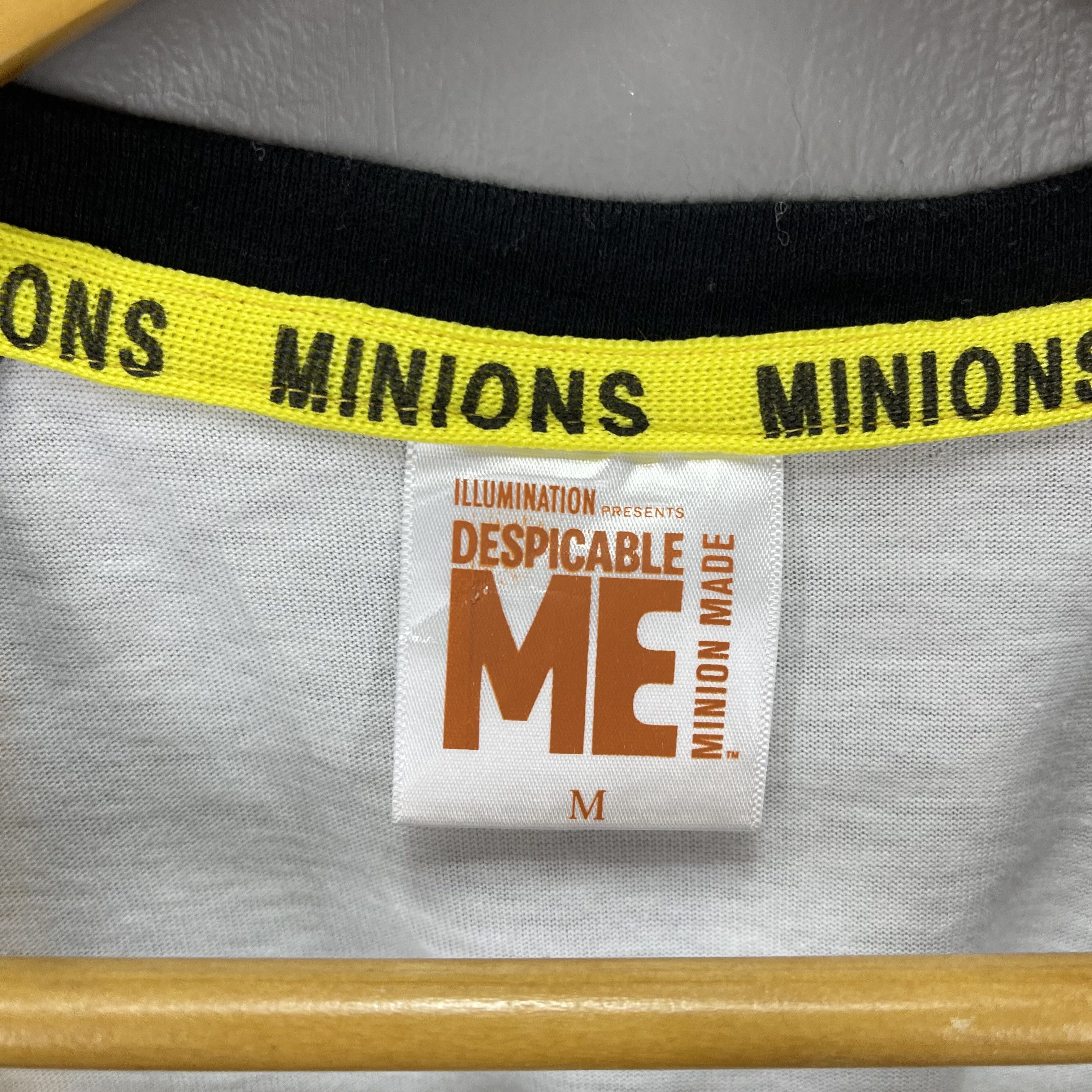 Cartoon Network Minion DESPICABLE ME Crew Neck T Shirt #1774/07 Size US M / EU 48-50 / 2 - 6 Thumbnail
