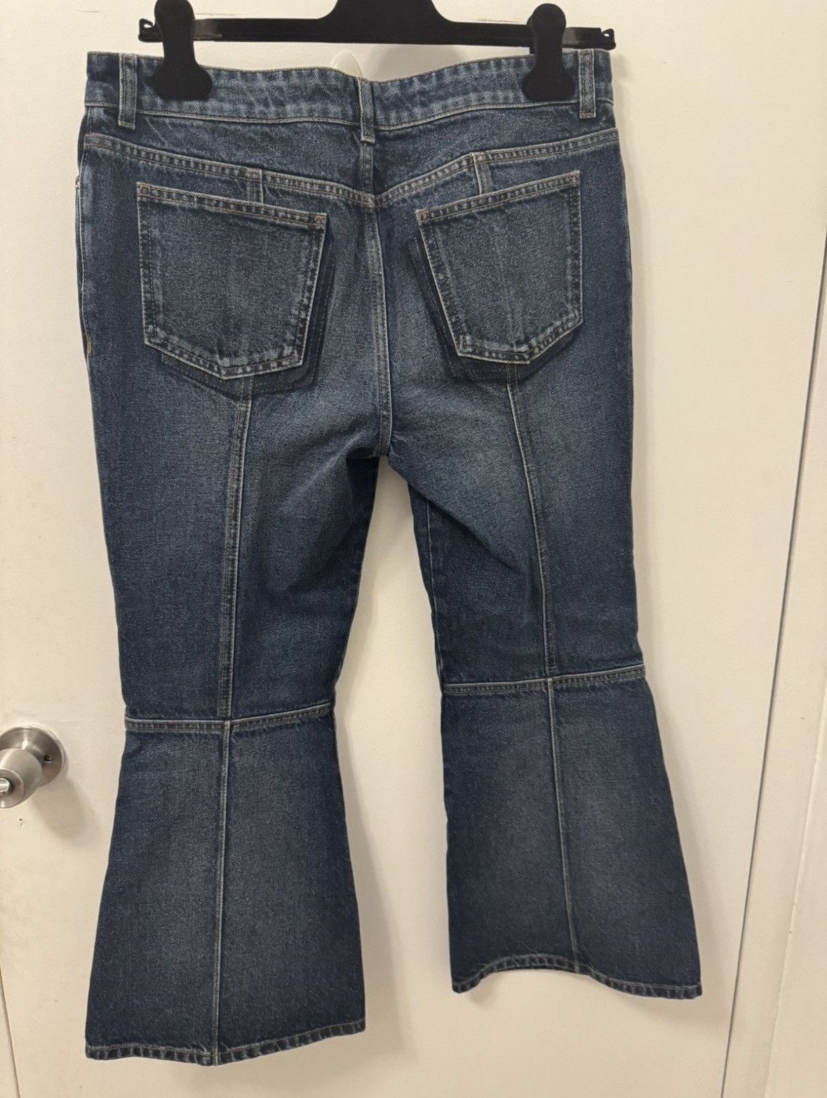 Alexander McQueen Alexander McQueen Wide Leg Jeans 2017 Collection Size 29" - 2 Thumbnail