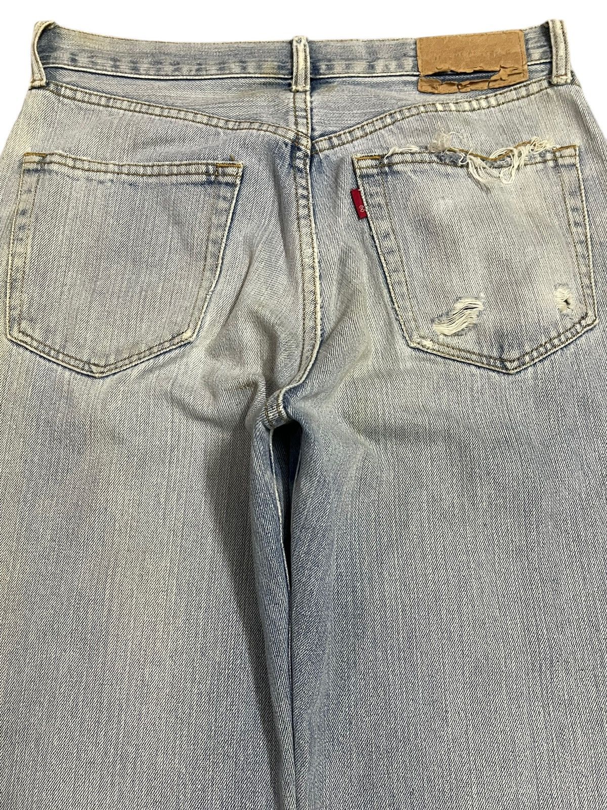 JNCO Vintage Japanese Brand Blue Wash Style Baggy Jeans Size US 30 / EU 46 - 5 Thumbnail