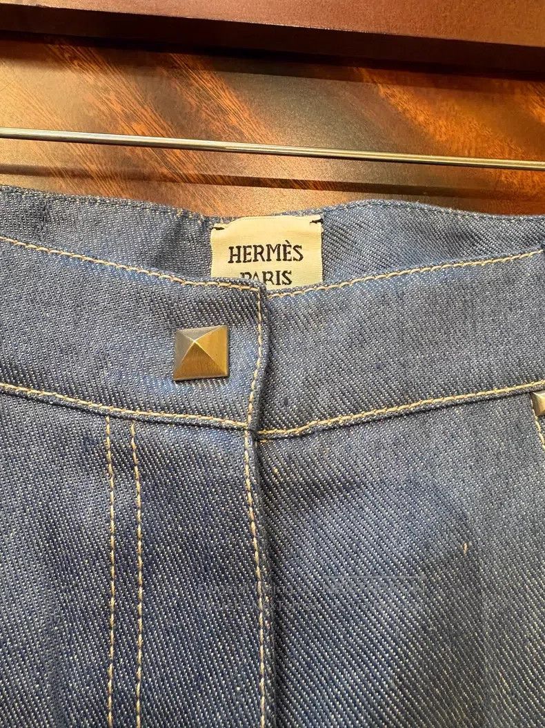 Hermes Hermes Classic Denim Jeans Size 42" / US 20 - 7 Thumbnail