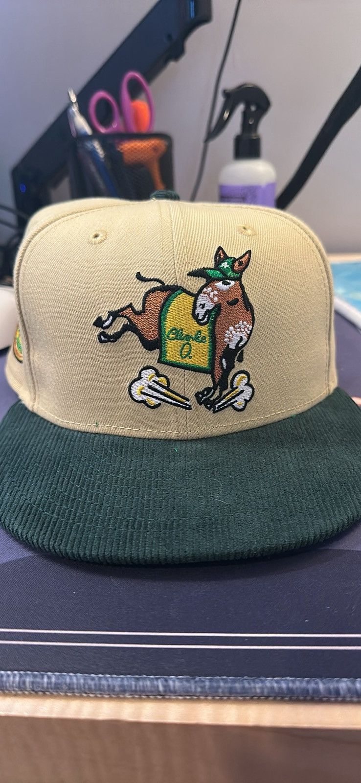 New Era Oakland Athletics “Charlie-O” Hat 7 1/4 Size ONE SIZE - 1 Thumbnail