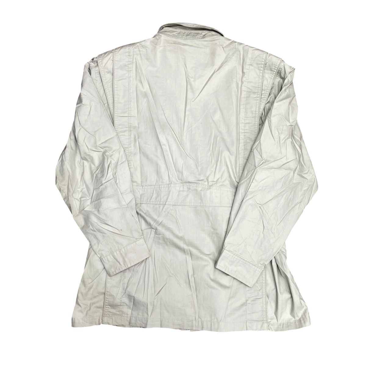 Yves Saint Laurent YVES SAINT LAURENT MINIMAL UTILITY SAFARI JACKET LIGHT BEIGE Size US L / EU 52-54 / 3 - 4 Thumbnail