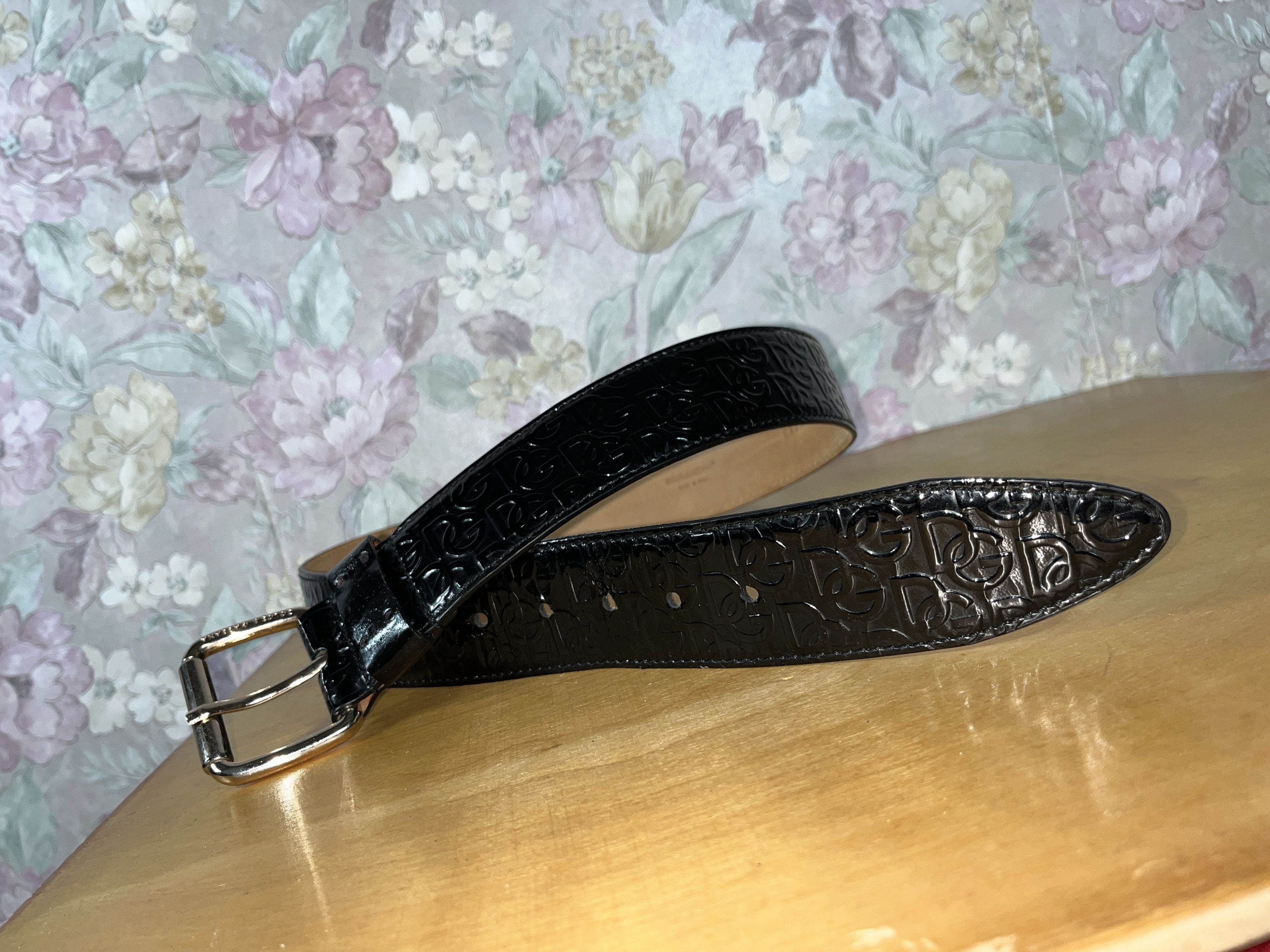 Dolce & Gabbana Vintage Dolce Gabbana Metal Big Logo DG Monogram Belt Y2K Size ONE SIZE - 10 Thumbnail