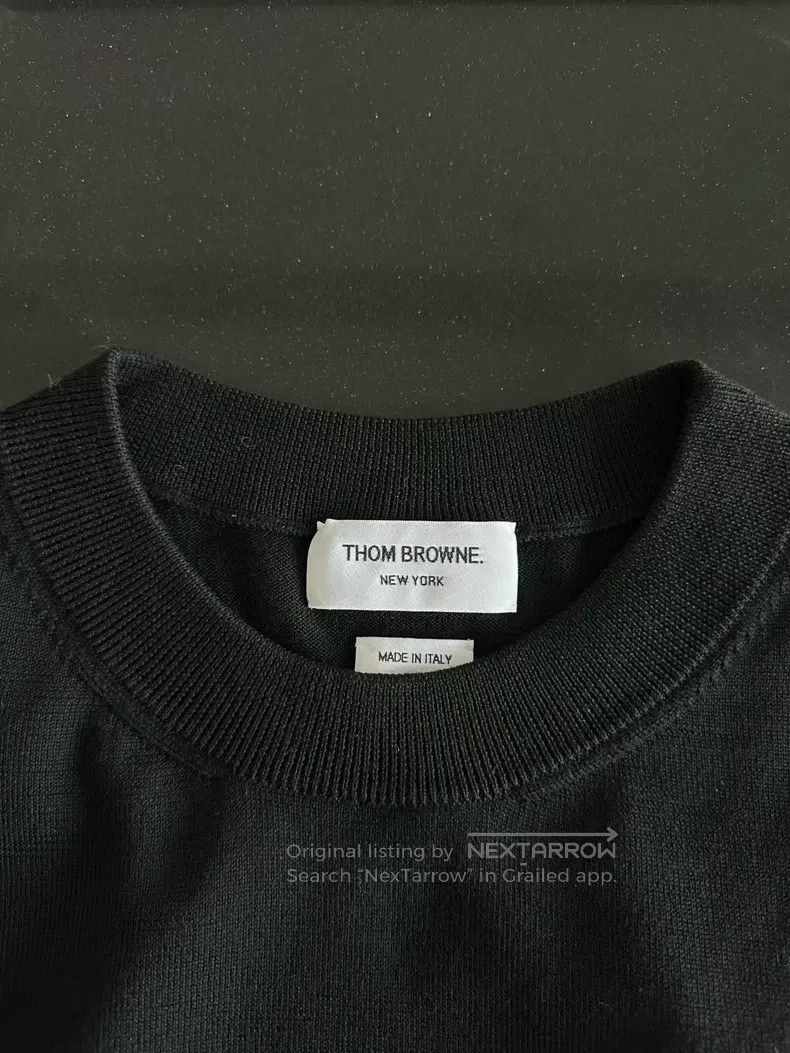 Thom Browne Thom Browne Black Limited Edition Sweater Size US M / EU 48-50 / 2 - 3 Thumbnail