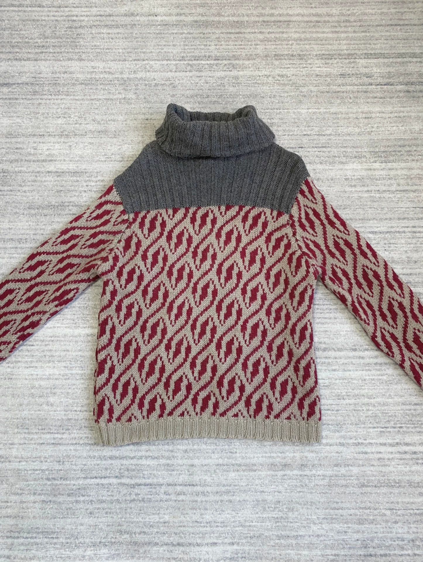 Dries Van Noten Dries Van Noten floral rose turtleneck sweater Size US M / EU 48-50 / 2 - 2 Thumbnail