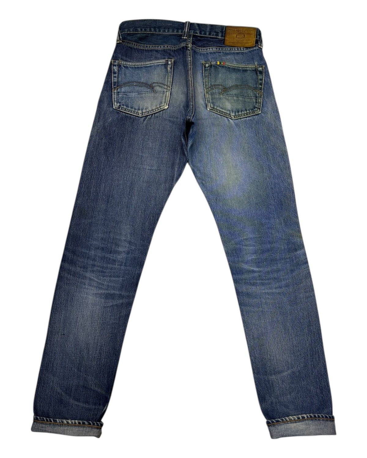 Studio D'Artisan STUDIO D'ARTISAN SELVEDGE DISTRESSED DENIM JEANS Size US 28 / EU 44 - 2 Thumbnail
