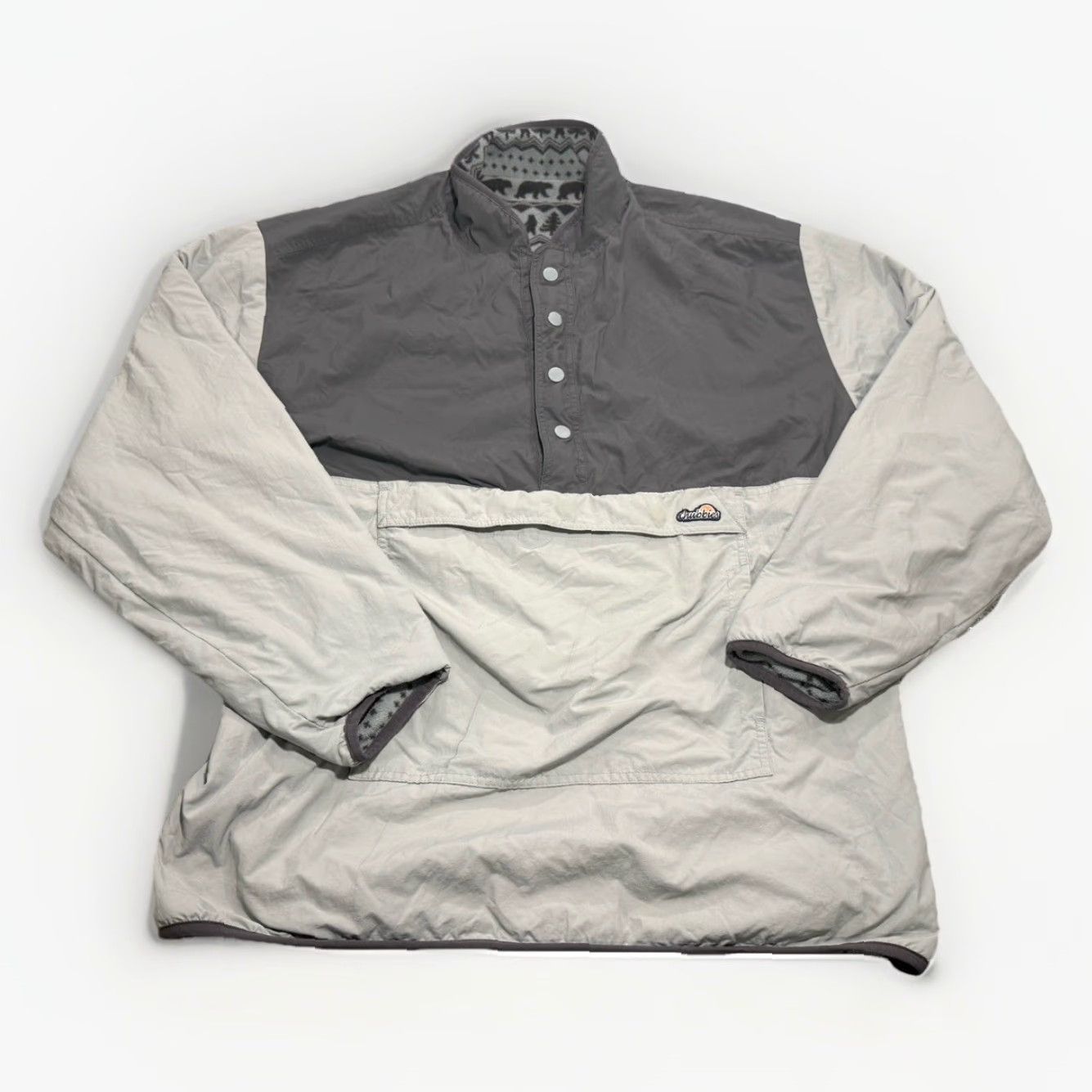Chubbies Chubbies Shirt Reversible Fleece Colorblock Sweatshirt Gray XL Mens Size US XL / EU 56 / 4 - 6 Thumbnail