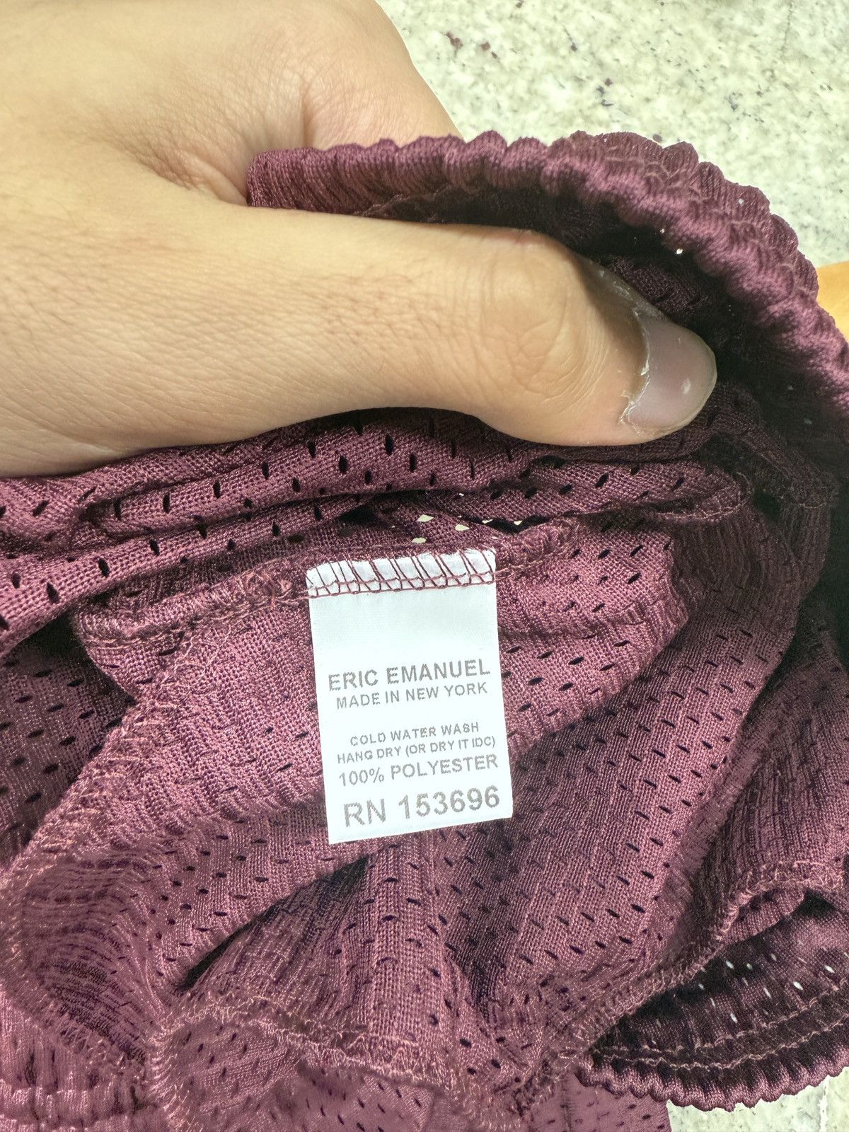 Eric Emanuel Eric Emmanuel Burgandy Shorts Size US 34 / EU 50 - 6 Thumbnail