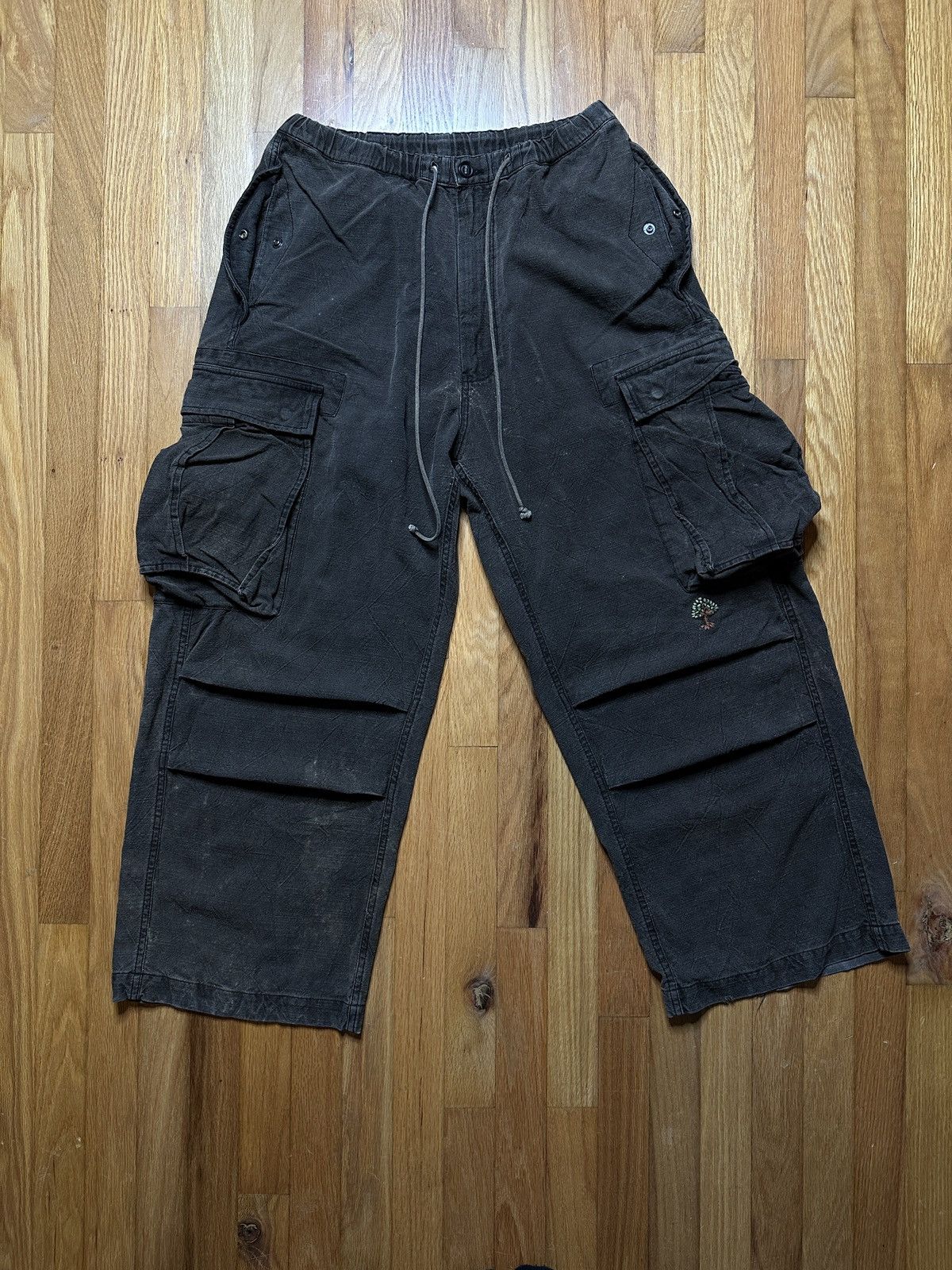 Story Mfg. Story mfg. Peace Pants - Black Slub Size US 30 / EU 46 - 2 Thumbnail