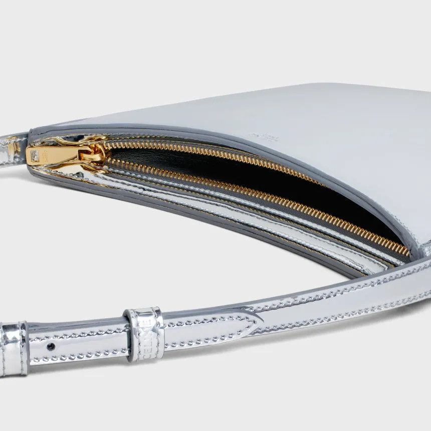 Celine o1w1db10125 112272EXS Size: OS / Croque Bag in Silver Size ONE SIZE - 4 Thumbnail
