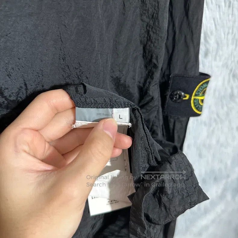 Stone Island Stone Island Metallic Nylon Black L Size US L / EU 52-54 / 3 - 5 Thumbnail