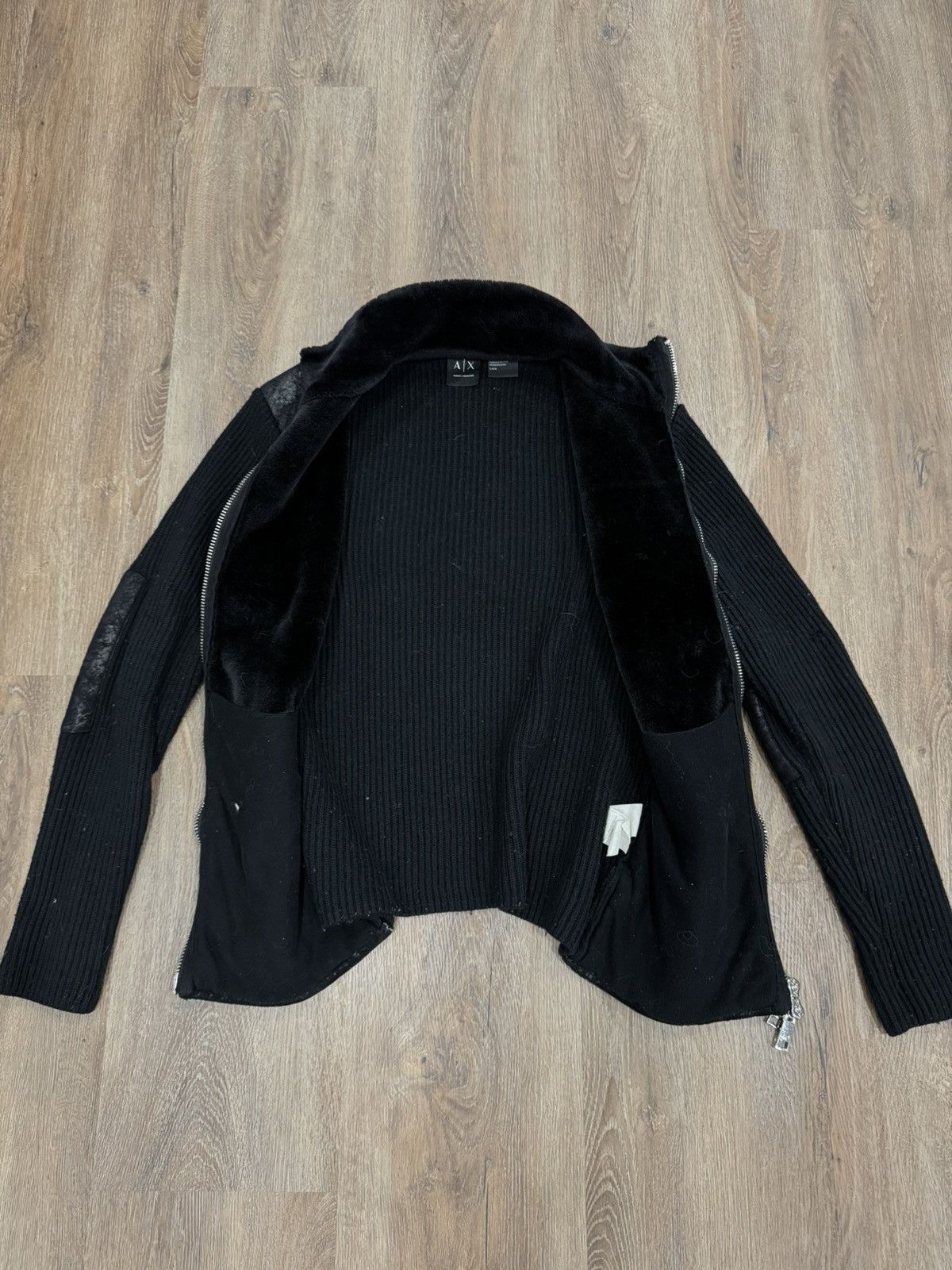 Armani Exchange Armani Exchange Wool Sweater Size US L / EU 52-54 / 3 - 4 Thumbnail