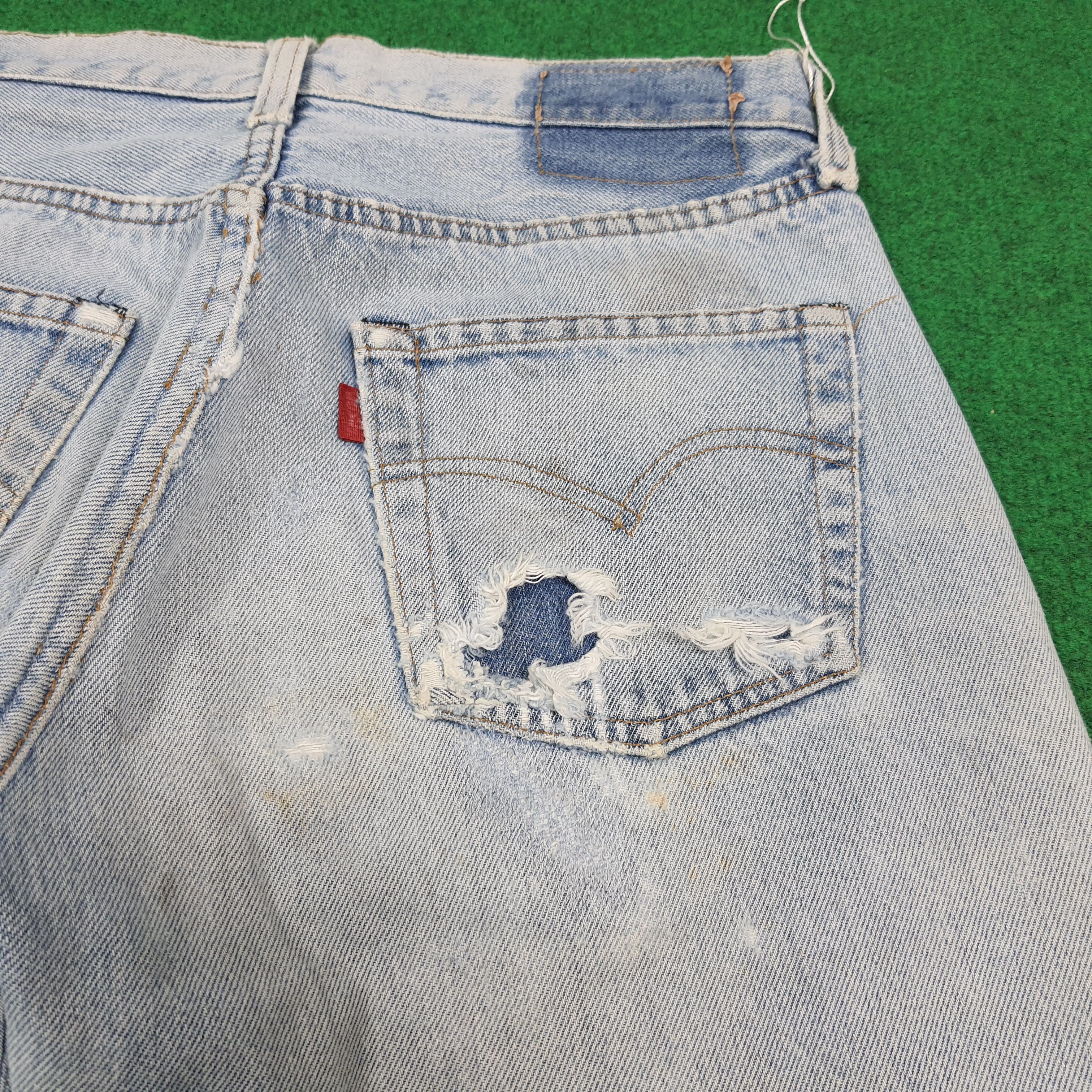Levi's Vintage Levi's 501 Custom Sashiko Repair Distressed C297N11 Size US 28 / EU 44 - 7 Thumbnail