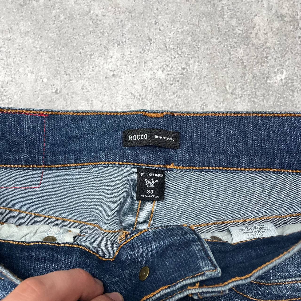 Other True Religion Rocco Skinny Relaxed Fit NF SN Jeans Blue Size US 30 / EU 46 - 8 Thumbnail