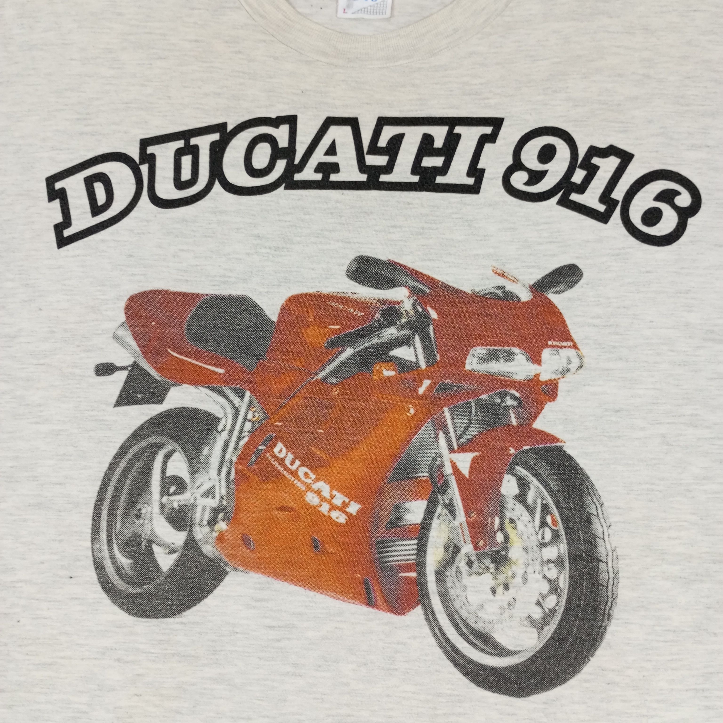 Ducati × Vintage Ducati 916 Luxury Motorcycle Brand Vintage Tshirt Size US XL / EU 56 / 4 - 2 Thumbnail