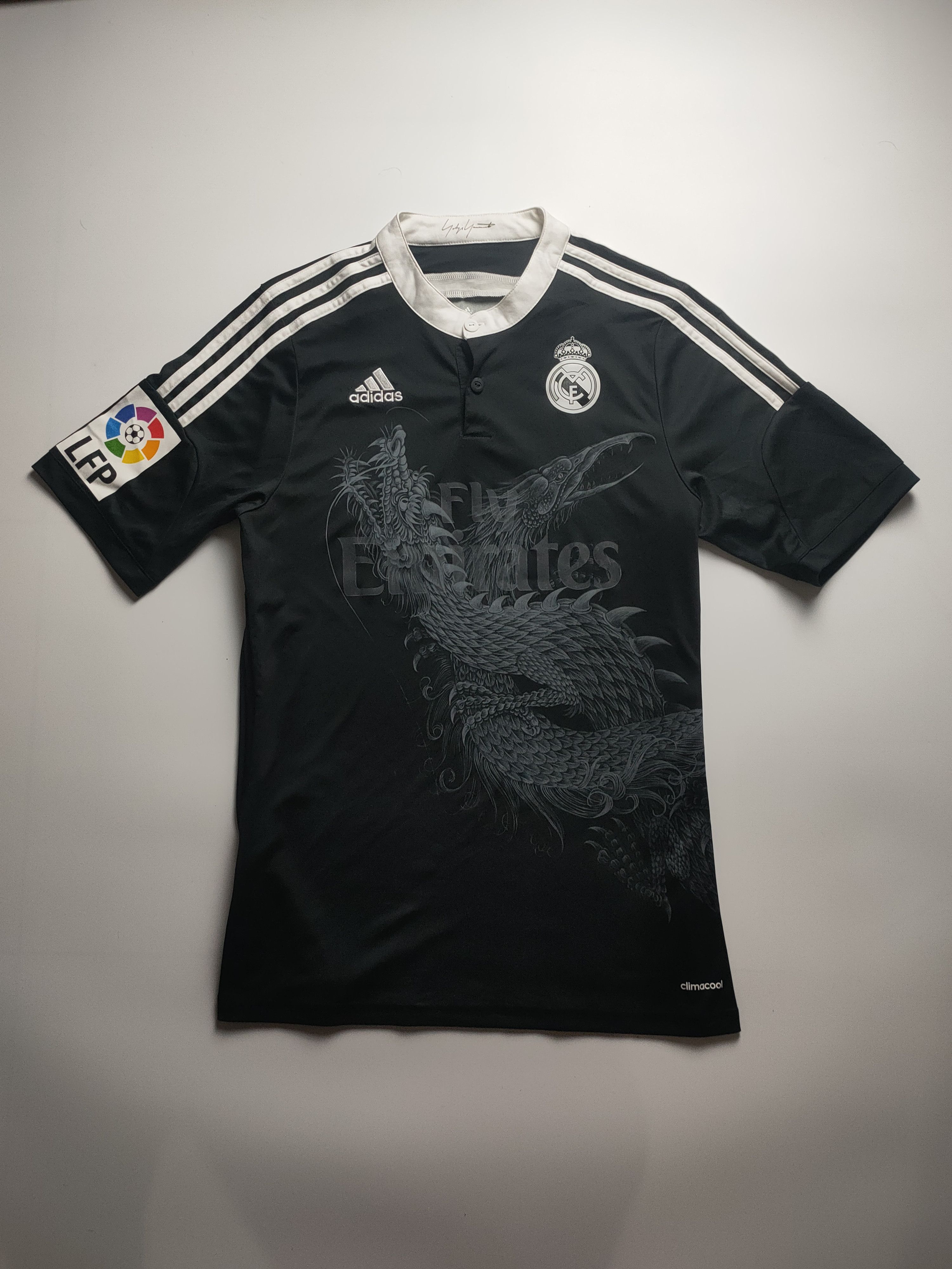 Yohji Yamamoto Yohji Yamamoto REAL MADRID 2014 - 2015 Football jersey Size US M / EU 48-50 / 2 - 1 Thumbnail