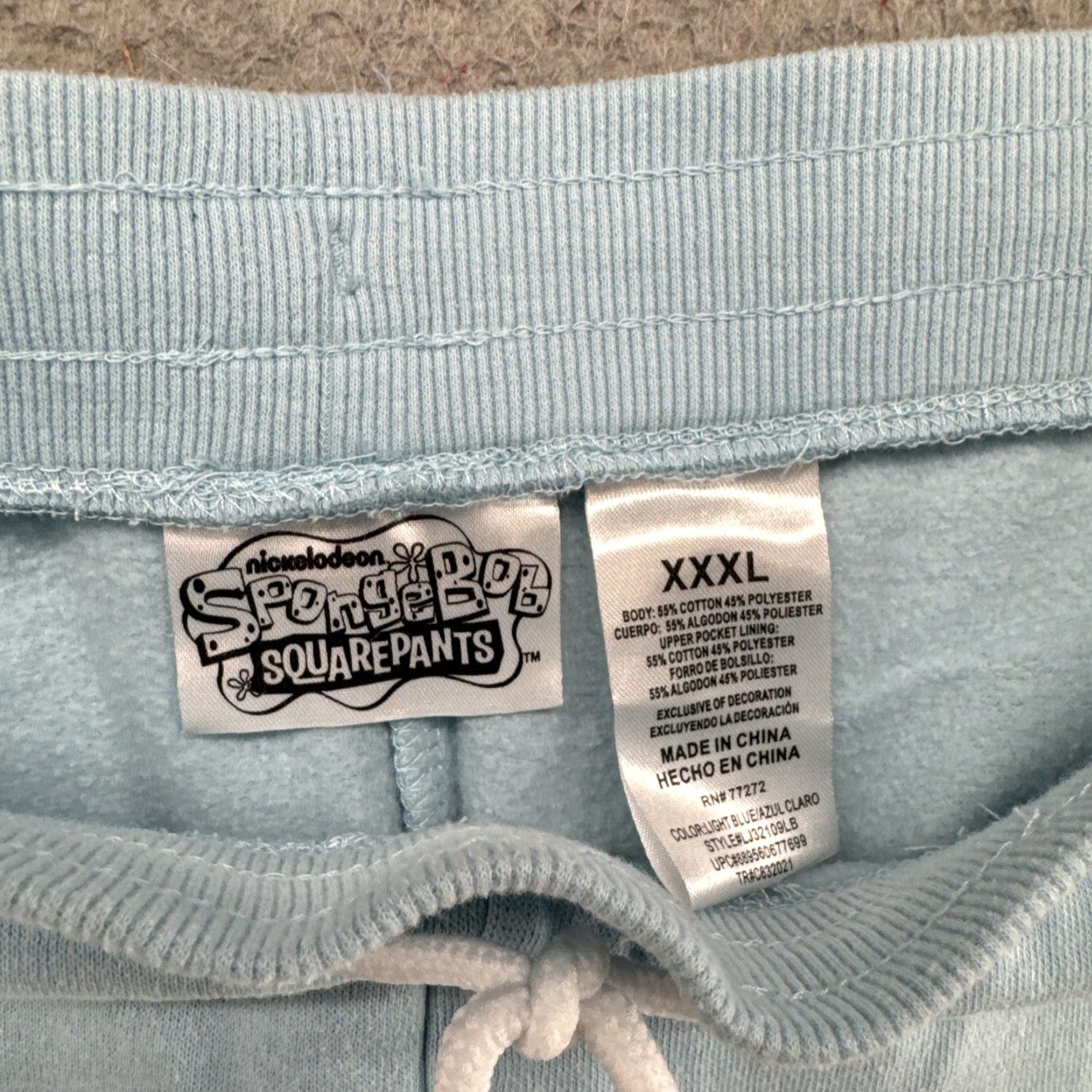 Nickelodeon VINTAGE Nickelodeon SpongeBob Square Pants 2021 Pants Women’s 3XL Blue Jogger Shirt Pants Women 3XL Boys? Size 40" / US 18 - 3 Thumbnail