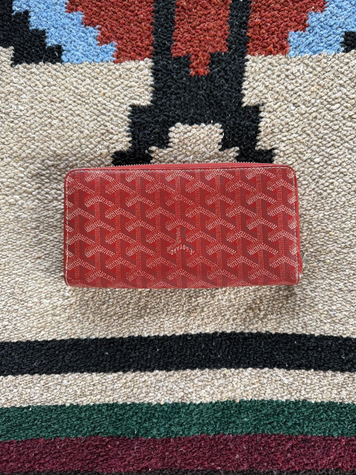 Goyard Goyard Matignon Long Wallet – Red Goyardine Canvas (France) Size ONE SIZE - 2 Thumbnail