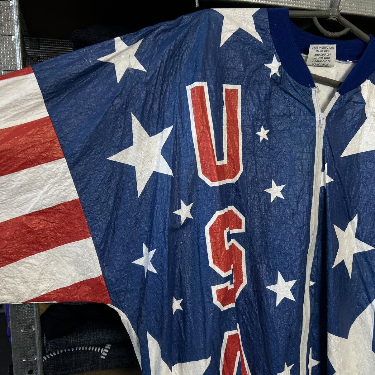 USA Olympics Vintage USA Olympic 1980’s Rare Archival Nylon Jacket Size US XL / EU 56 / 4 - 10 Thumbnail