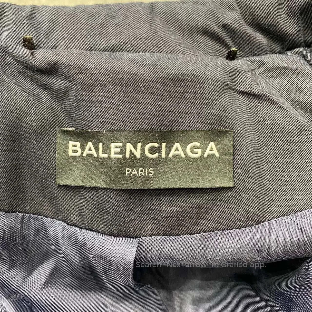 Balenciaga Balenciaga Blue Cotton Coat Outerwear. Size US M / EU 48-50 / 2 - 4 Thumbnail