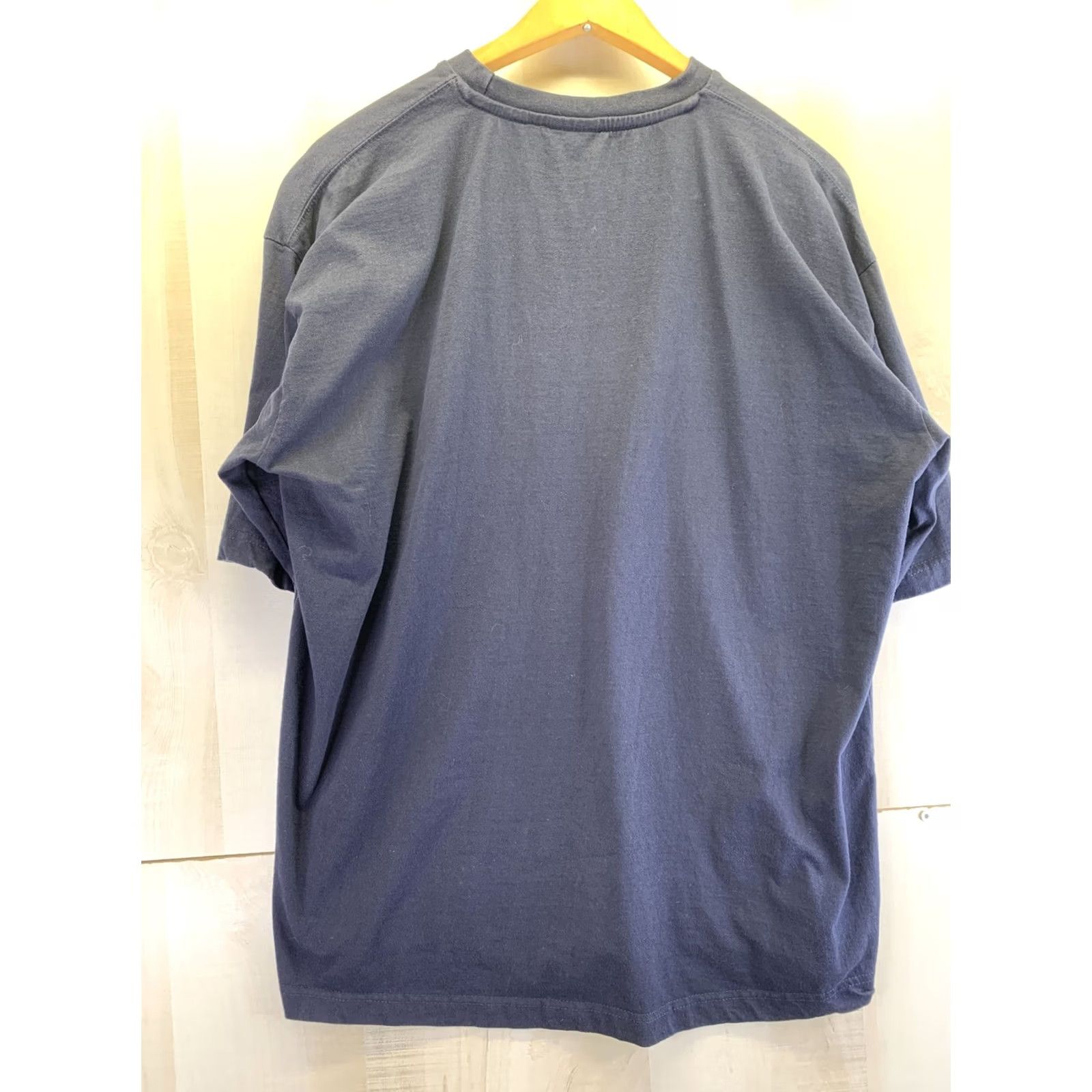 Tommy Hilfiger VINTAGE Tommy Hilfiger Shirt Womens 2XL Blue Cotton Logo Crew Neck Short Sleeve T-Shirt Modern Casual 90s Designer Theme Mens Womens Size XXL / US 16-18 / IT 52-54 - 6 Thumbnail