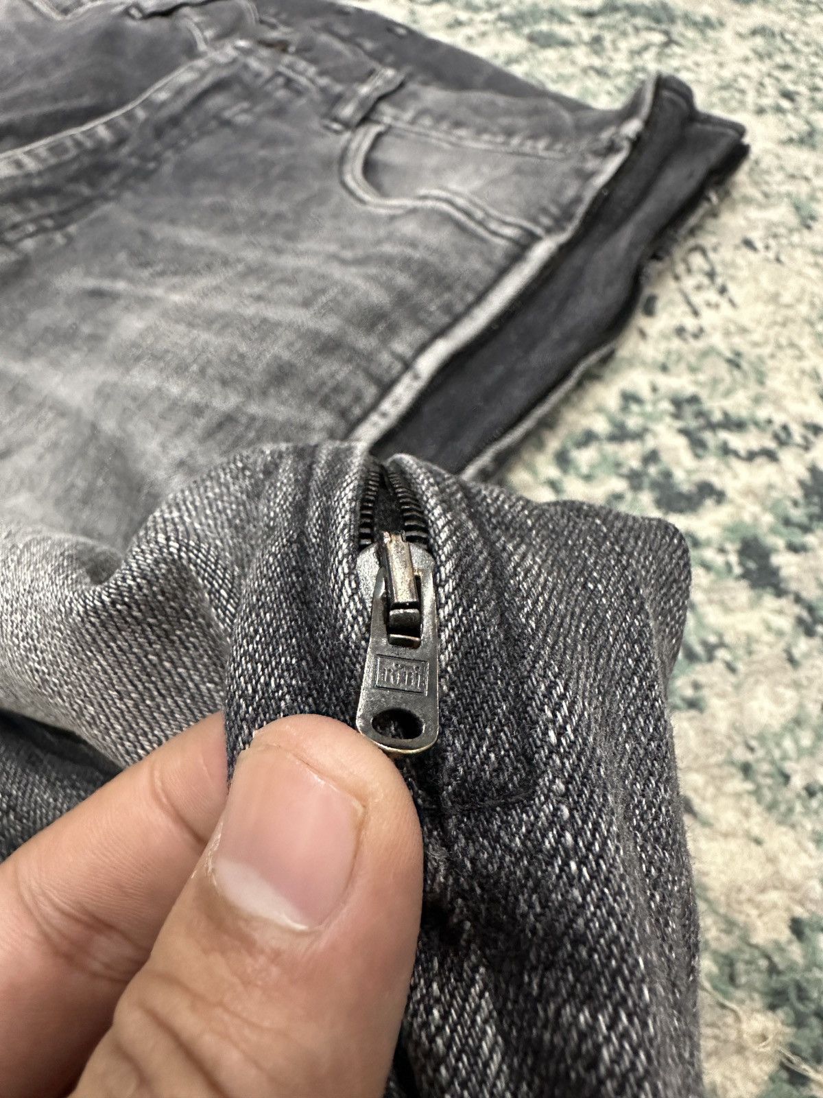 ato Aatoo Modeled By Masayori Matsumo Hybrid Zipper Flared Denim Size US 32 / EU 48 - 10 Thumbnail