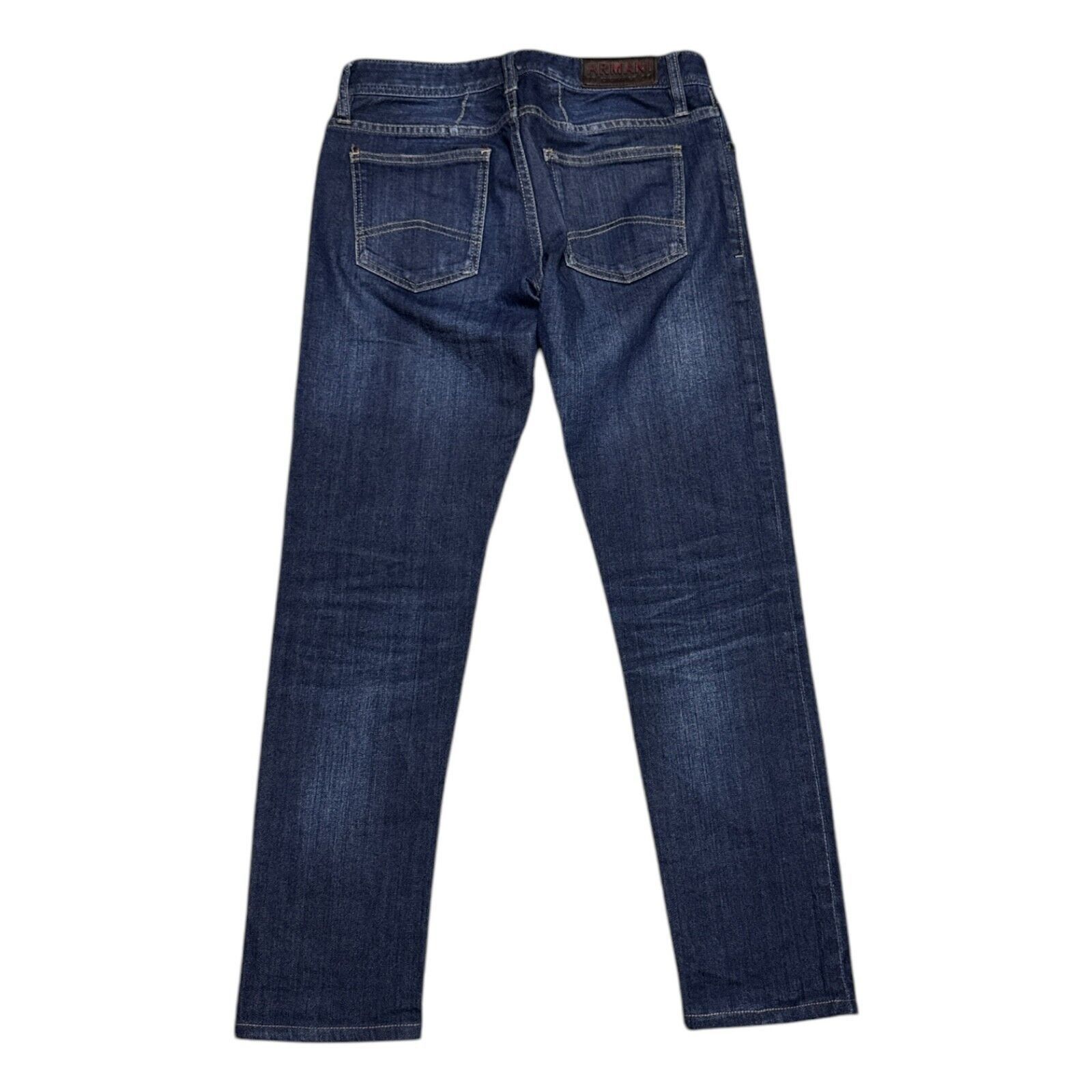 Armani ARMANI JEANS Luxury Designer Slim Fit Denim Jeans 28x29 Size 28" / US 6 / IT 42 - 4 Thumbnail