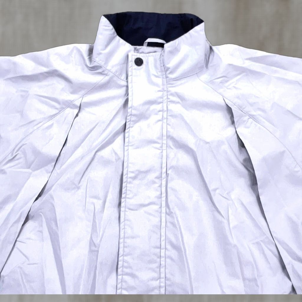 Adidas Adidas Windbreaker Jacket Men Medium Gray Black Short Sleeve Zip Pocket Logo Windbreaker Windshirt Size US M / EU 48-50 / 2 - 1 Thumbnail