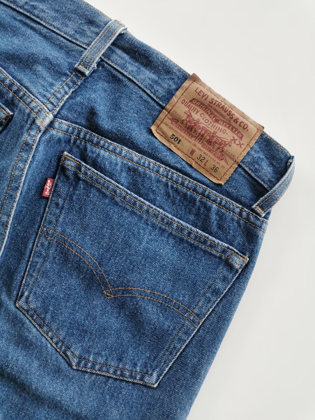 Levi's Levis 501 USA Vintage Size US 31 - 6 Thumbnail