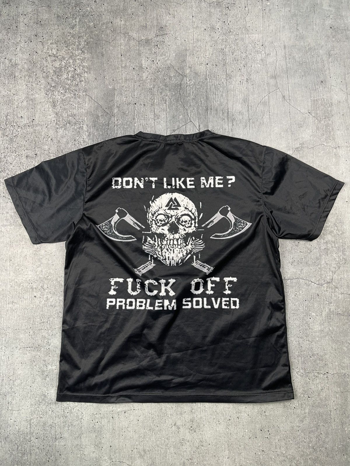 Japanese Brand × Vintage Vintage Fuck Off T-Shirt Size xl Y2K Grunge Skate Rave Size US XL / EU 56 / 4 - 1 Thumbnail