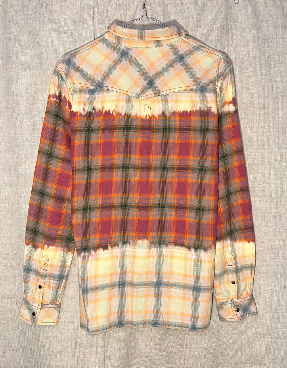 Diesel DIESEL Women's Gradient Shirt buttons up grunge style retro Size L / US 10 / IT 46 - 6 Thumbnail