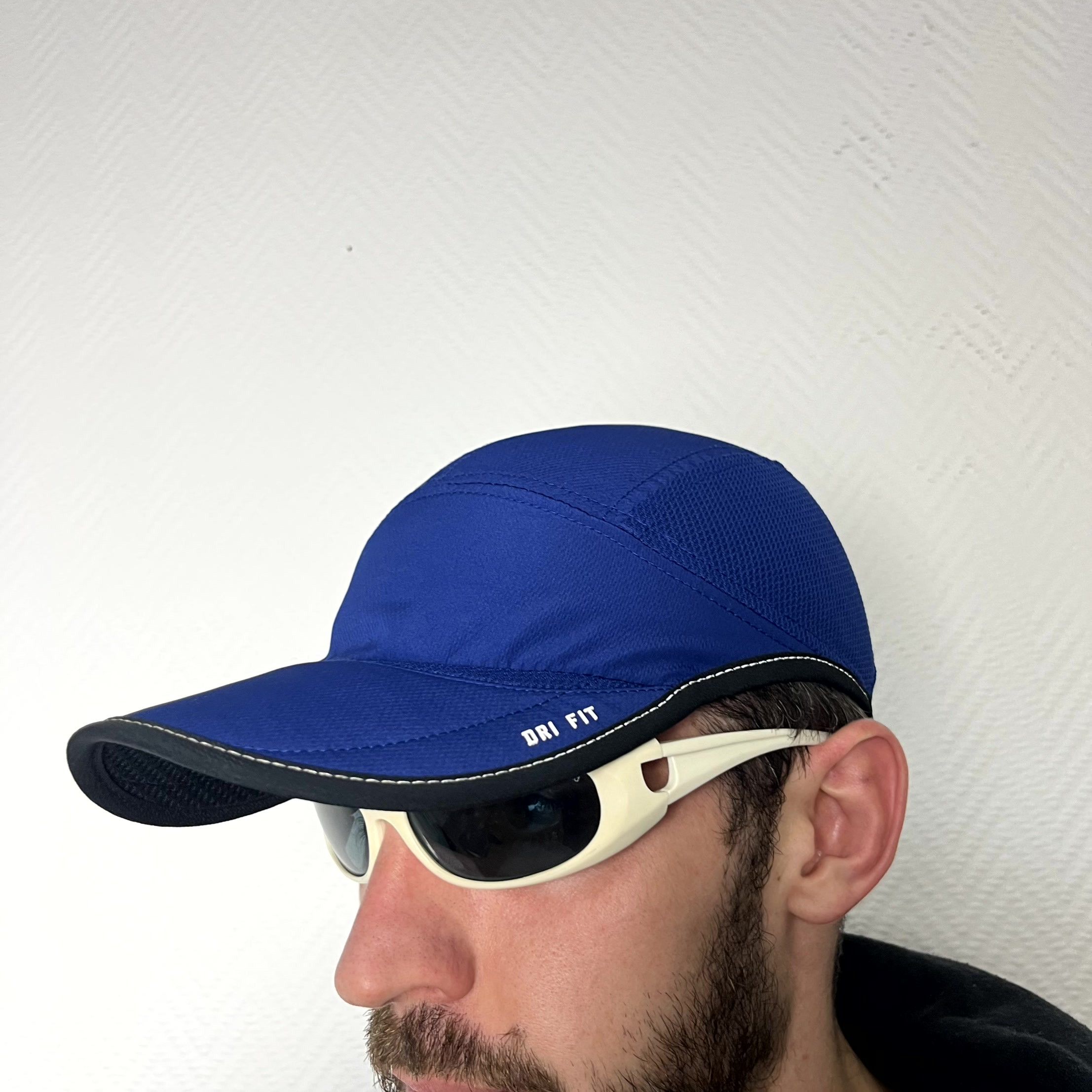 Nike Nike Dri-FIT Running Cap Blue Sports Hat One Size Size ONE SIZE - 6 Thumbnail