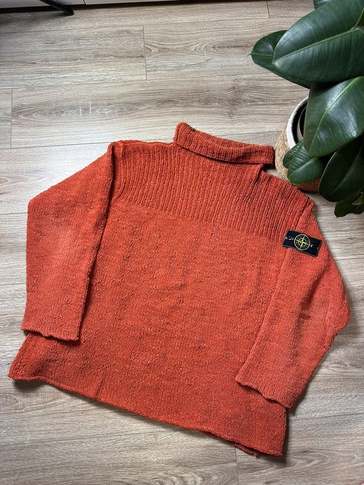 Stone Island Stone Island 90s Vintage Chunky Knit Turtleneck