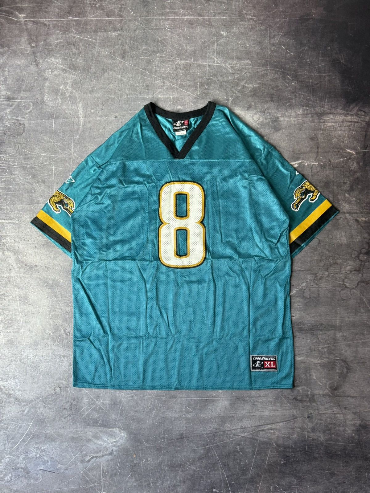 Logo Athletic Vintage 90s Jacksonville Jaguars Mark Brunell NFL Jersey Size US XL / EU 56 / 4 - 2 Thumbnail