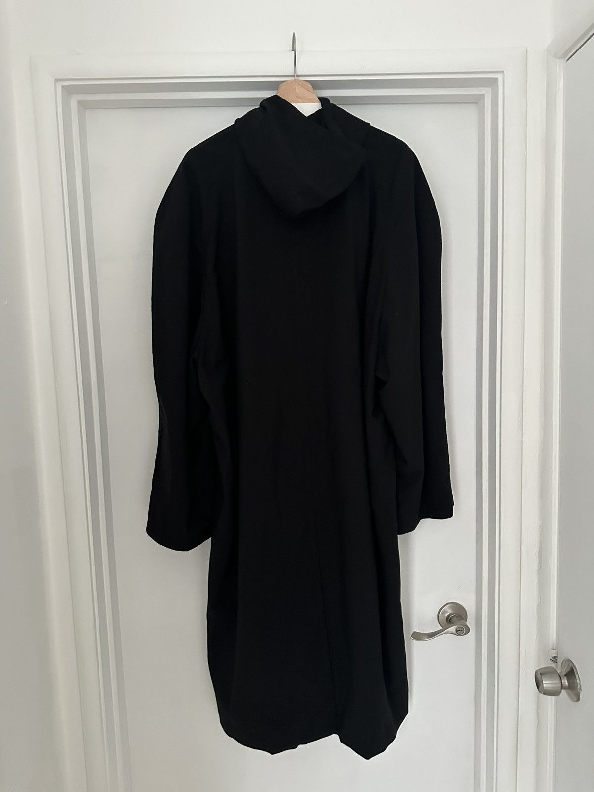 Balenciaga Balenciaga Summer24 Raglan Hooded Coat Size US M / EU 48-50 / 2 - 4 Thumbnail