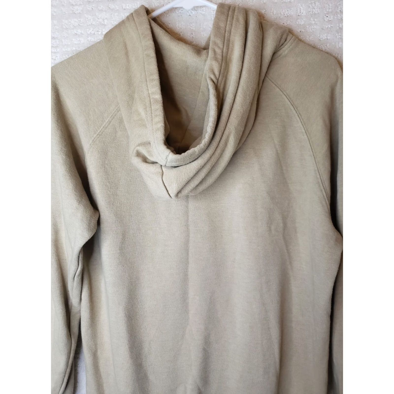 The North Face The North Face Hoodie Jacket Women Large Beige Pullover Casual Workwear Outdoors Hiking Camping Size L / US 10 / IT 46 - 6 Thumbnail