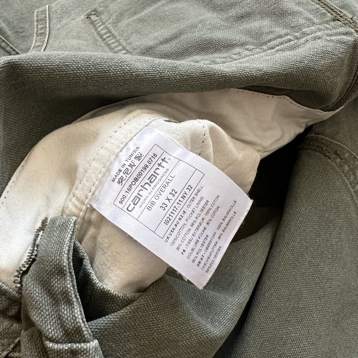 Carhartt Carhartt Bib Owerall 33/32 Size US 33 - 5 Thumbnail