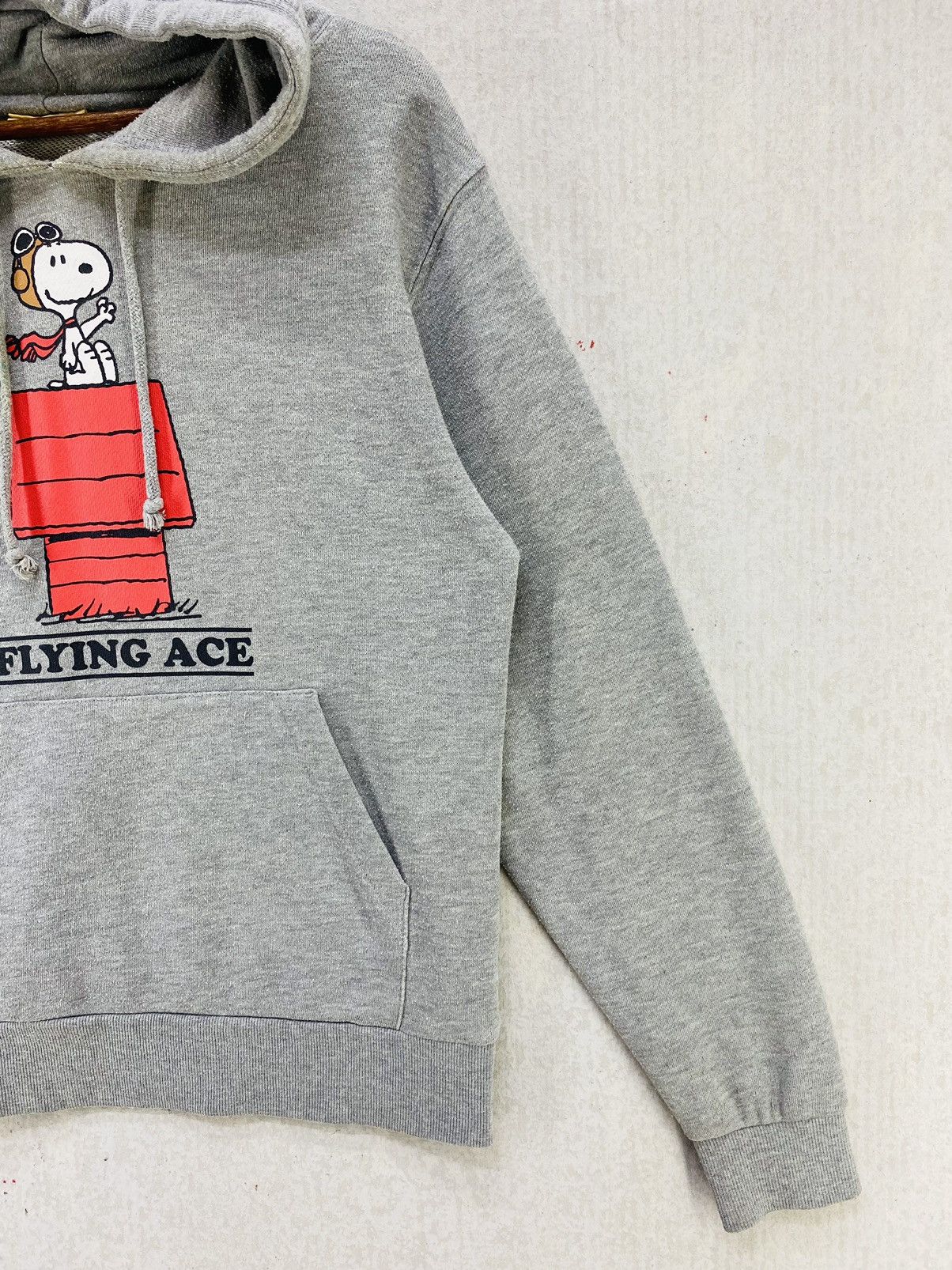 Cartoon Network × Peanuts × Vintage Vintage Snoopy Flying Age Hoodie Big Logo Pullover Crewneck Size US L / EU 52-54 / 3 - 3 Thumbnail