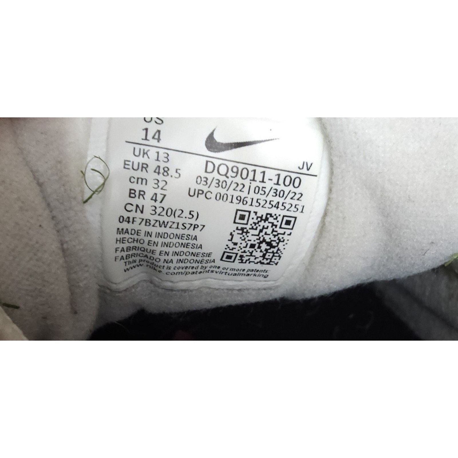 Nike Nike Air Max 97 PRM "Koi" Summit White/Summit (DQ9011 100)14 Size US 14 / EU 47 - 8 Thumbnail