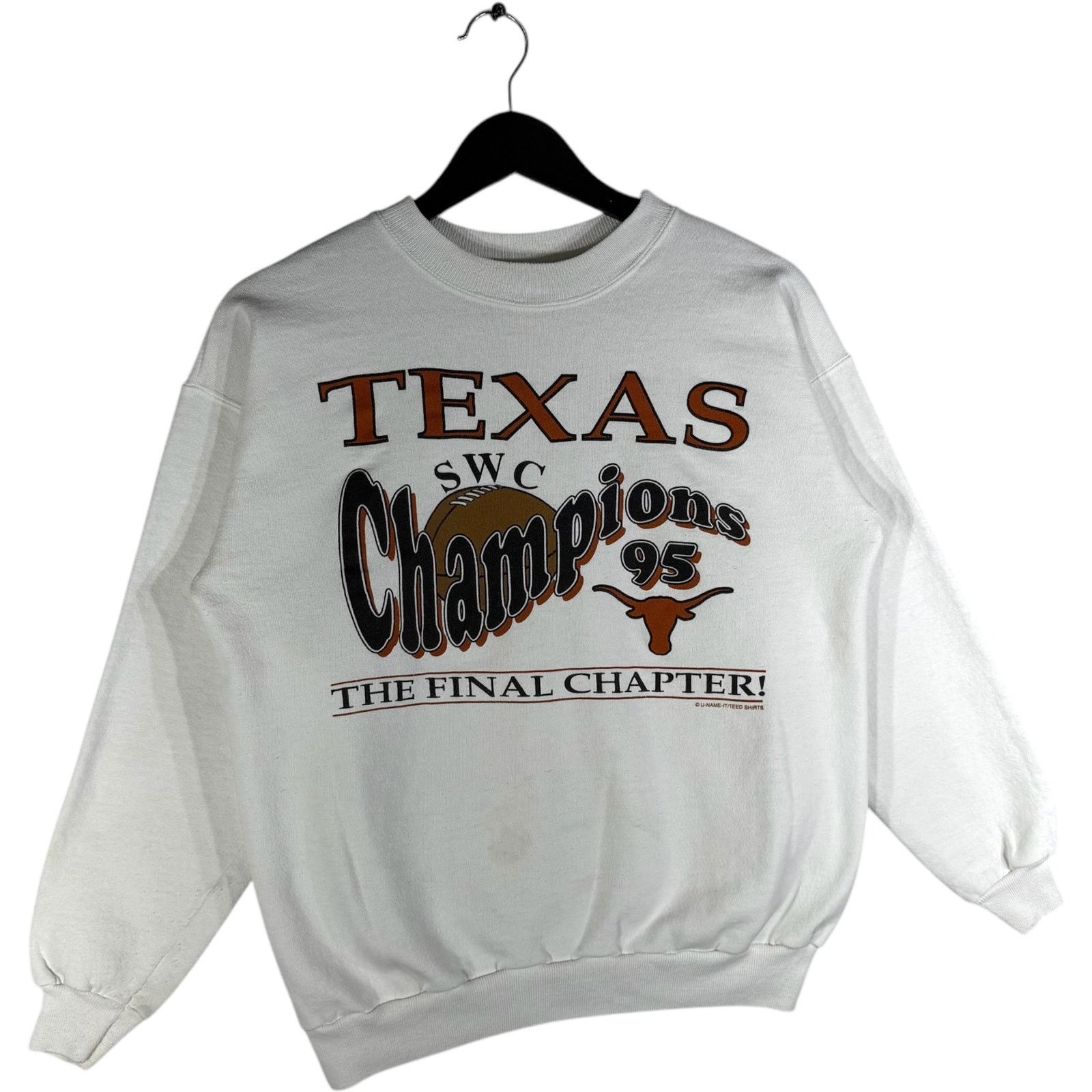 Hanes Vintage University of Texas SWC Champions Crewneck 90s M Size US M / EU 48-50 / 2 - 4 Thumbnail