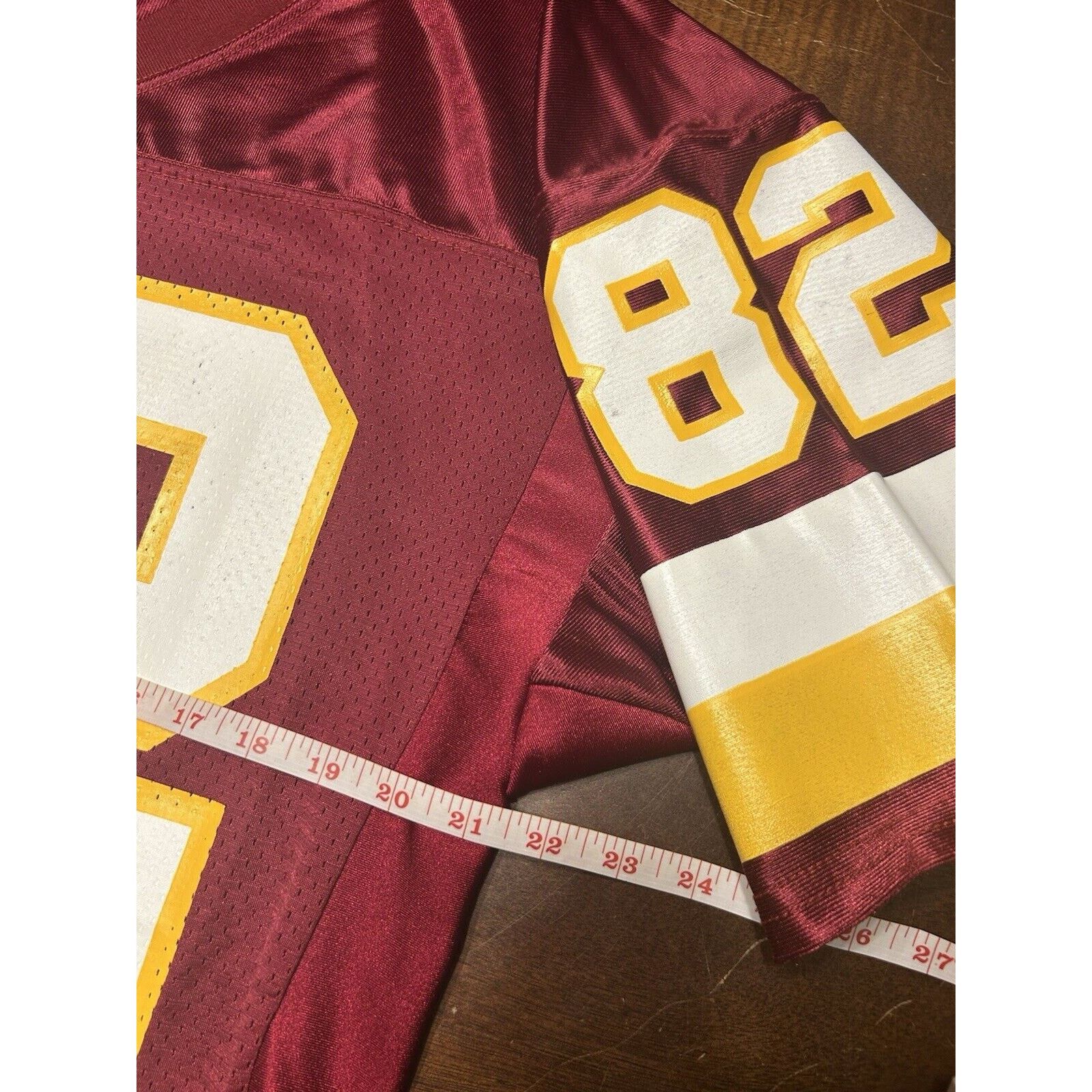 Wilson VTG 90s Michael Westbrook #82 Washington Redskins NFL Jersey Size US XL / EU 56 / 4 - 5 Thumbnail