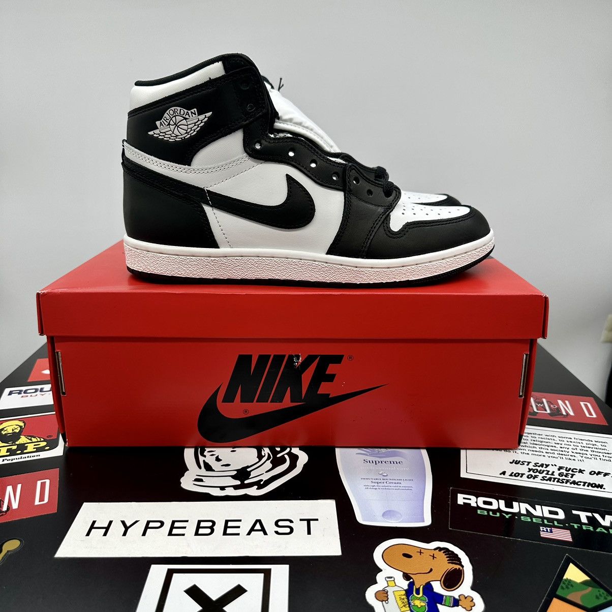Jordan Brand Air Jordan 1 High ‘85 Black White Size US 9 / EU 42 - 6 Thumbnail
