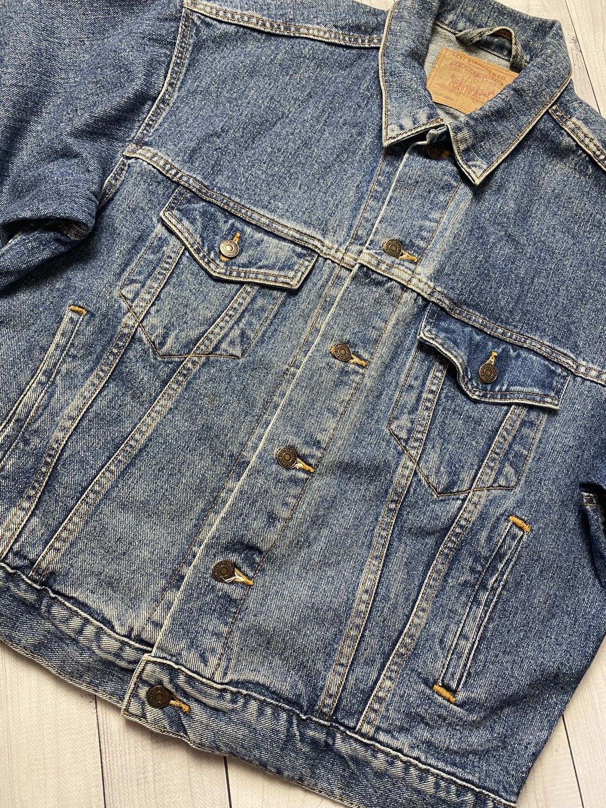 Levi's Made in USA 🇺🇸 Levi’s denim jacket vintage jeans size M Size US M / EU 48-50 / 2 - 3 Thumbnail