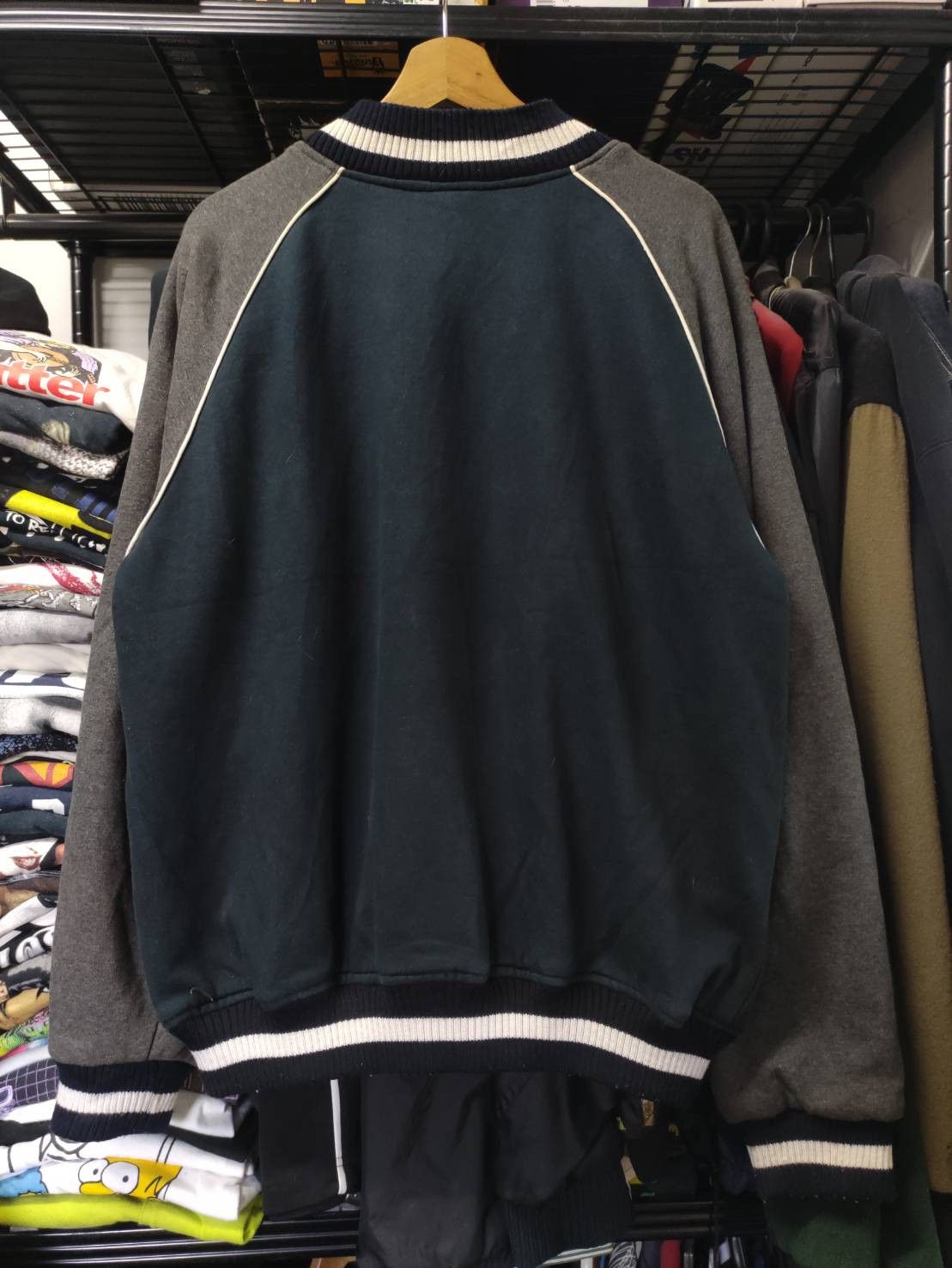 Billabong Rare! Vtg 00's 2Side Billabong " Bong " Varsity Jacket Size US L / EU 52-54 / 3 - 15 Thumbnail