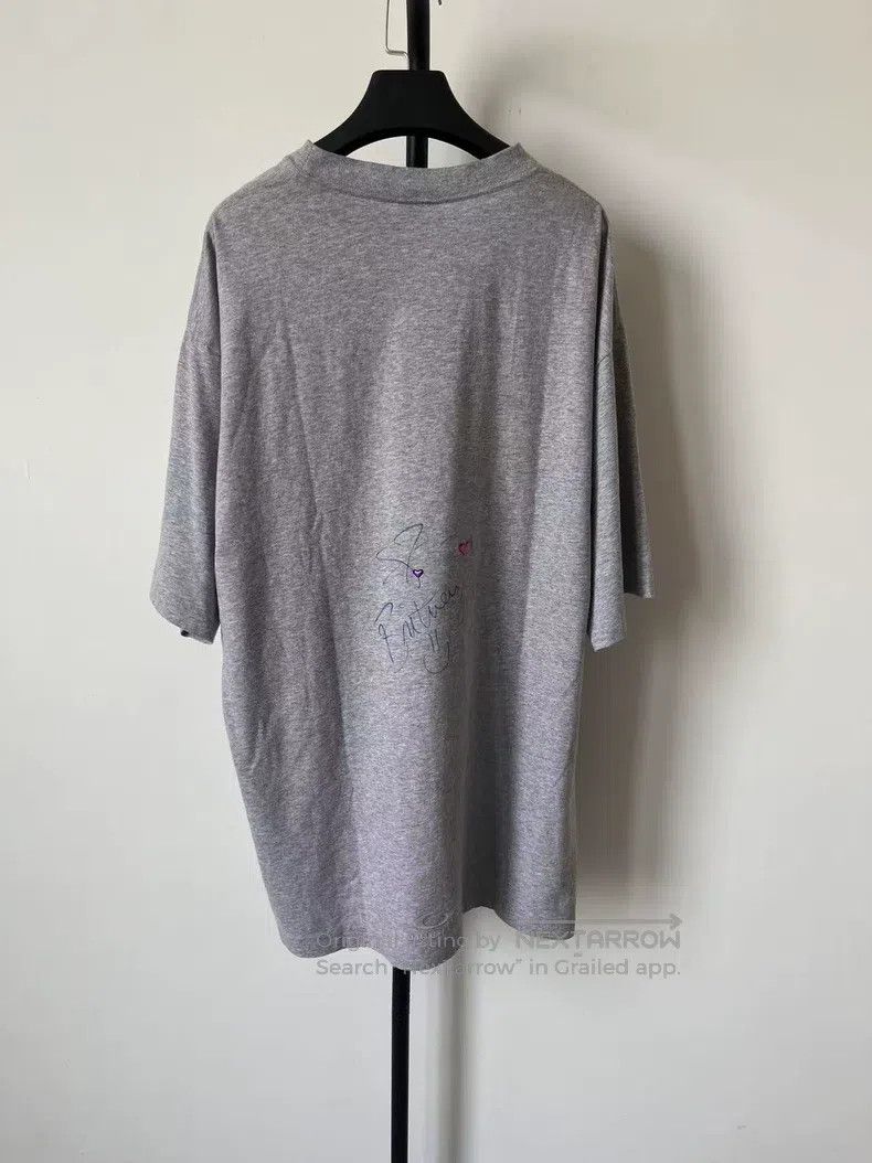 Balenciaga Balenciaga Short Sleeve T-Shirt with Heart Detail Size US L / EU 52-54 / 3 - 4 Thumbnail